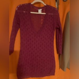 Old navy knit sweater, large